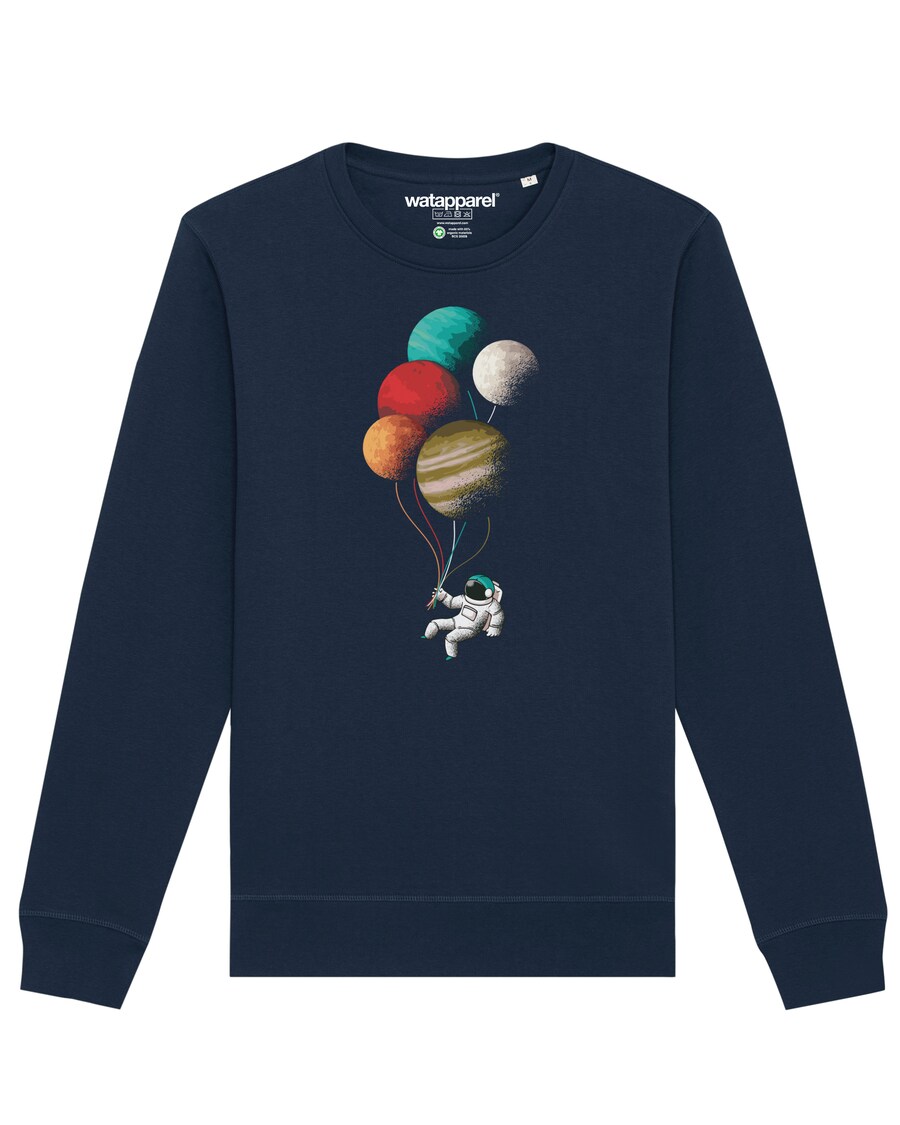 

Толстовка Watapparel Balloon Spaceman, темно-синий