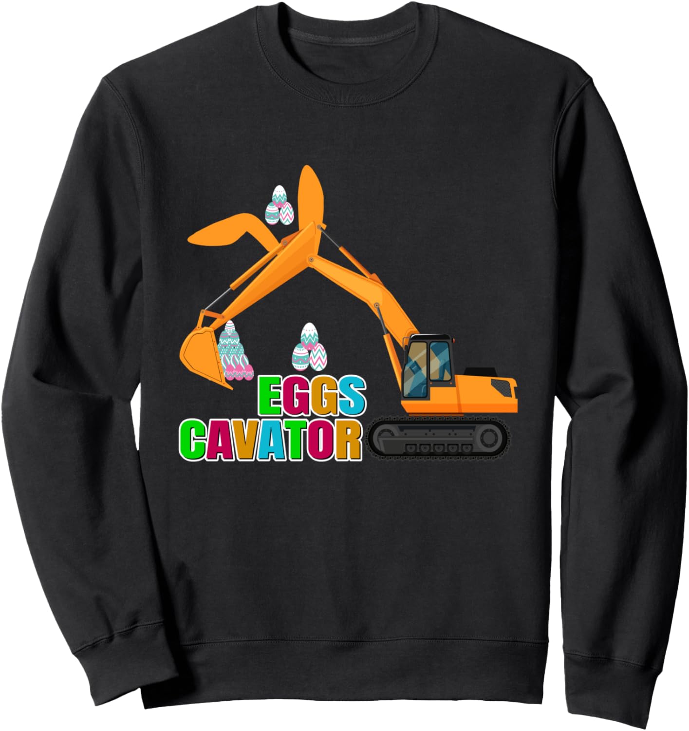 

Забавная пещера с яйцами, крутая охота за пасхальными яйцами, пасхальная толстовка Official Easter Gifts And Apparel, черный