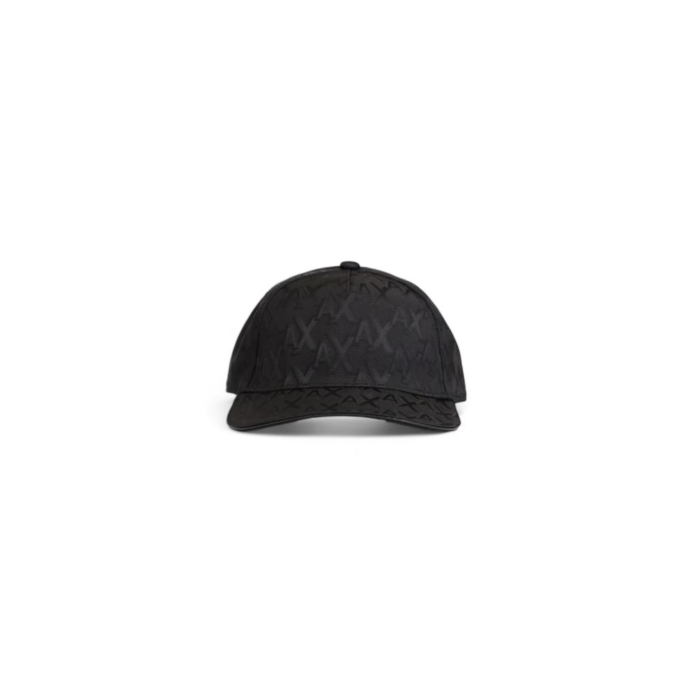 

Черные полиэстеровые шапка и кепка Armani Exchange