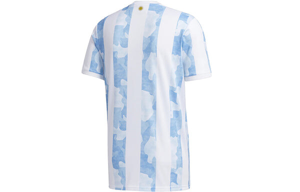 Футболка adidas Soccer/Football Sports Training Jersey SW Fan Edition 21 Season Home Messi Blue, синий — фото 2