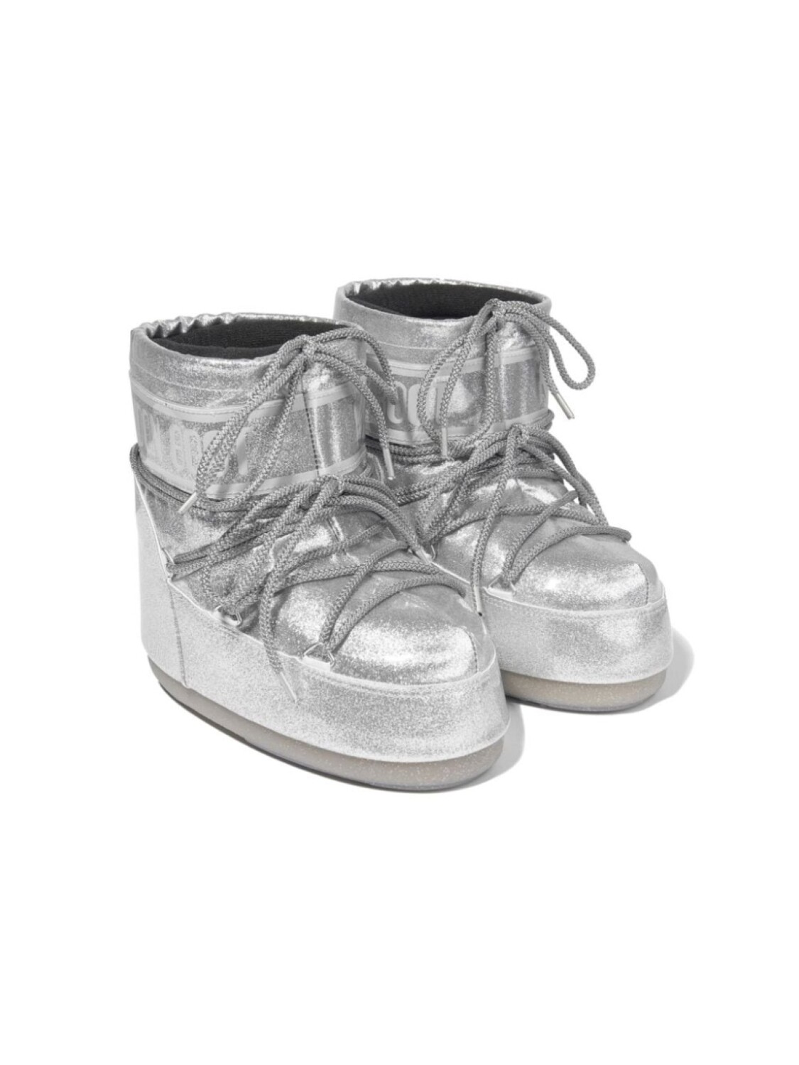 

Moon Boot Kids ботинки Icon с блестками, серебристый