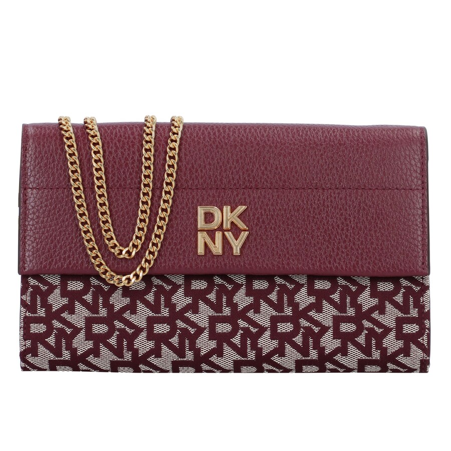 

Клатч DKNY, бордовый