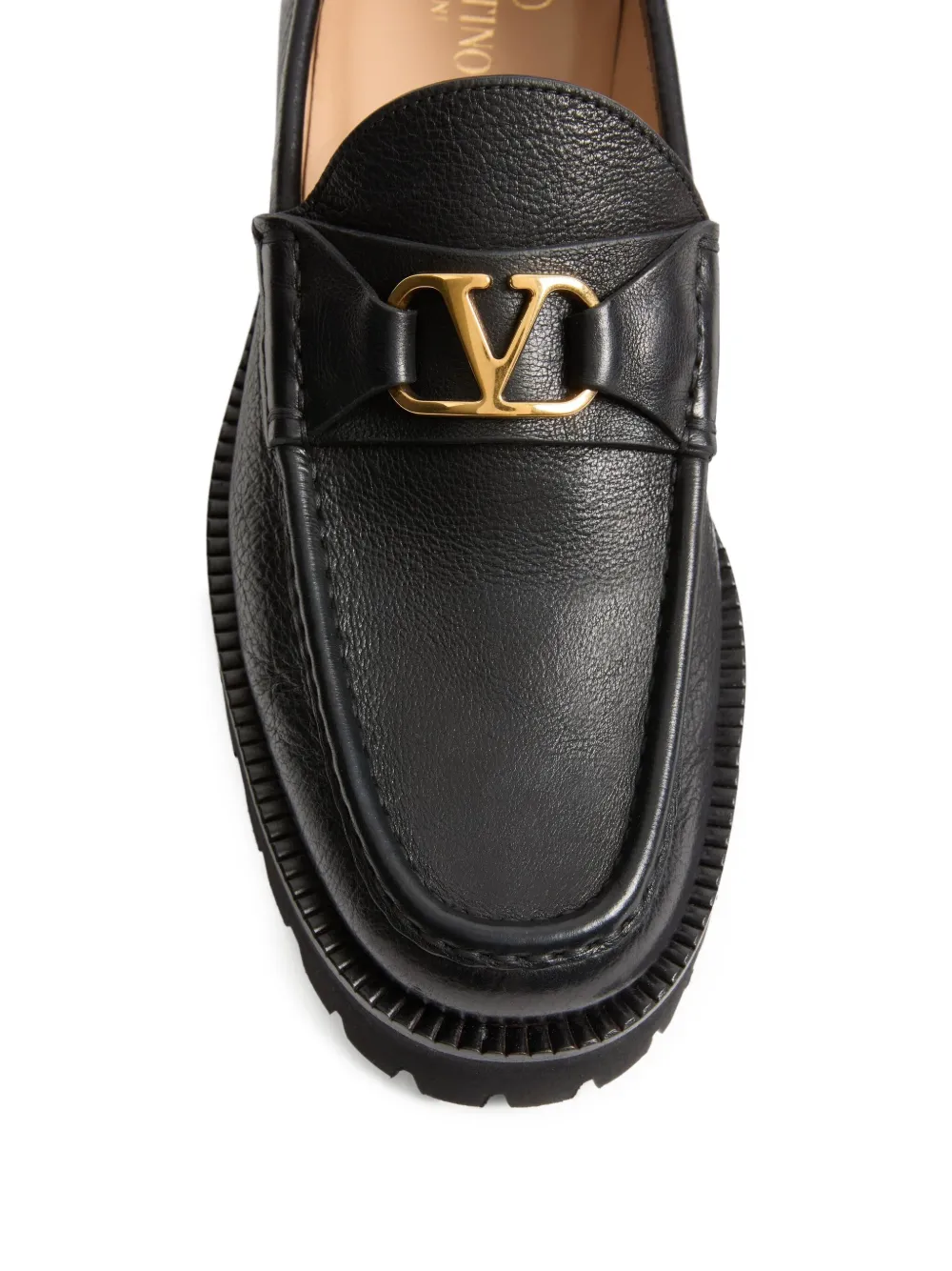 Лоферы с логотипом VLogo Signature Valentino Garavani, черный — фото 3