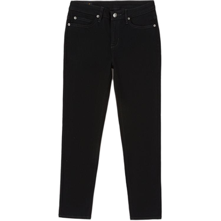 

Женские джинсы, брюки средней зауженной посадки Lee, черный (27 pants length)