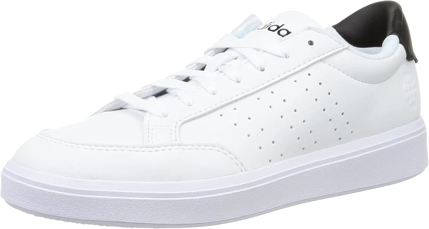 Мужские кроссовки Adidas Nova Court Low (не для футбола), разноцветные Ftwbla Negbás, размер 39 1/3 EU, разноцветные Ftwbla Negbás, размер 39 1/3 EU