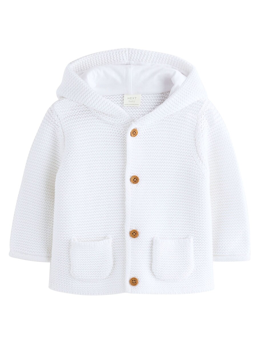 

Вязаный кардиган Next Knit Cardigan, белый