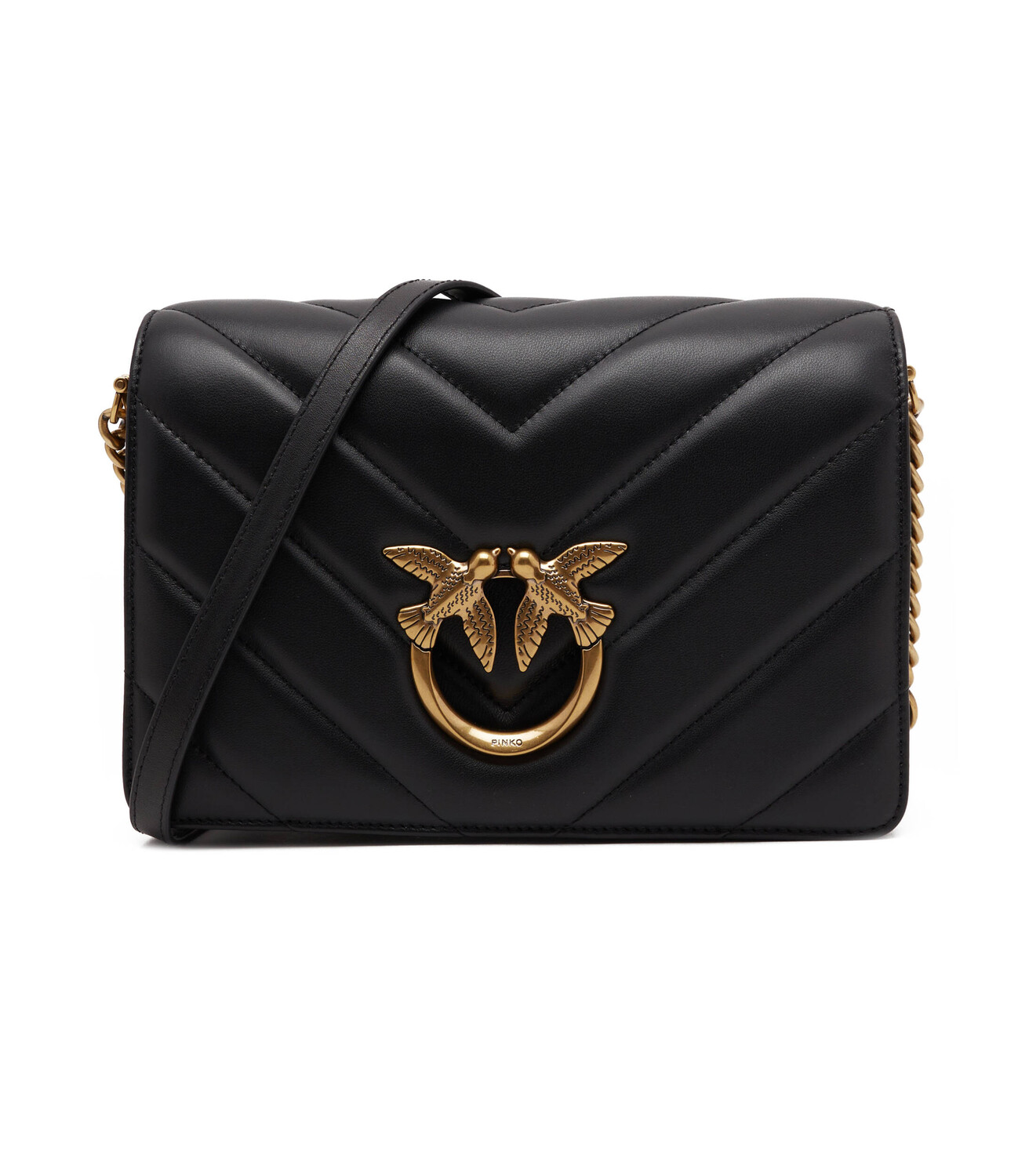 

Сумка через плечо Pinko LOVE CLICK CLASSIC SHEEP NAPPA, черный