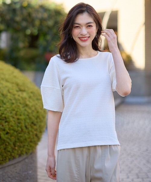 

Топ с рукавами-фонариками ANY, присборенный, цвет слоновая кость