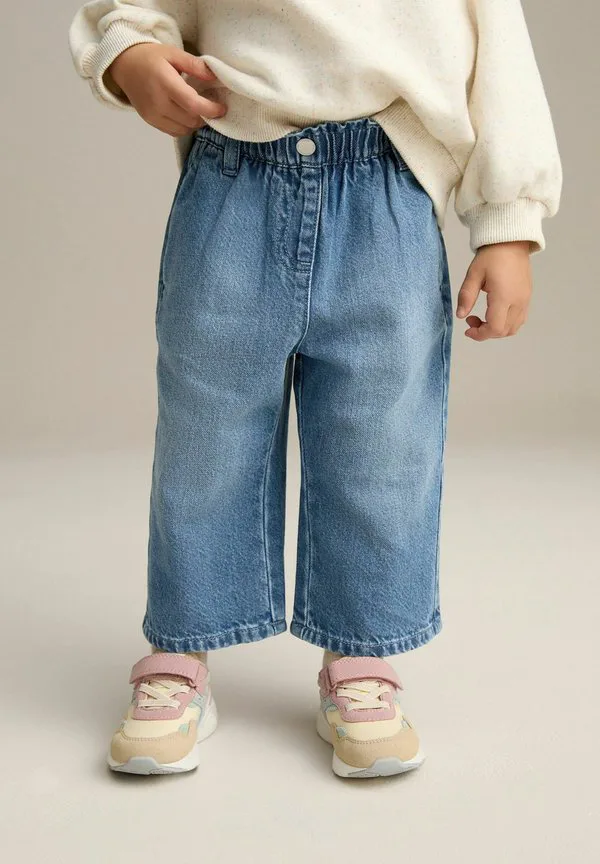 Широкие мешковатые джинсы Next, Blue Denim