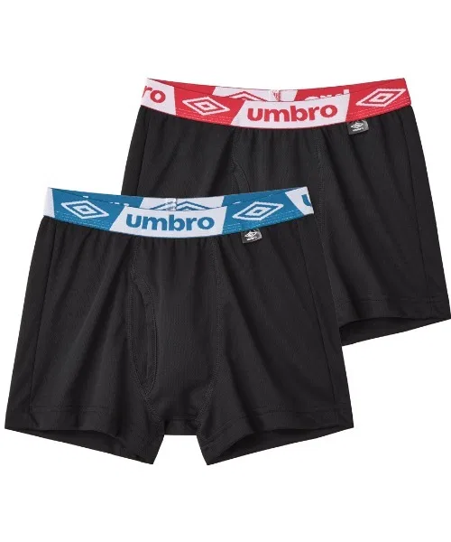 Комплект из 2 сетчатых боксерских шорт UMBRO для мальчиков, детские размеры (для мальчиков)