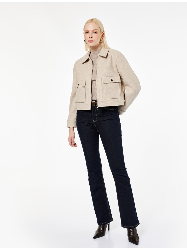 

KOTON Куртка Wattierter Damenparka mit abnehmbarer Kapuze in khaki