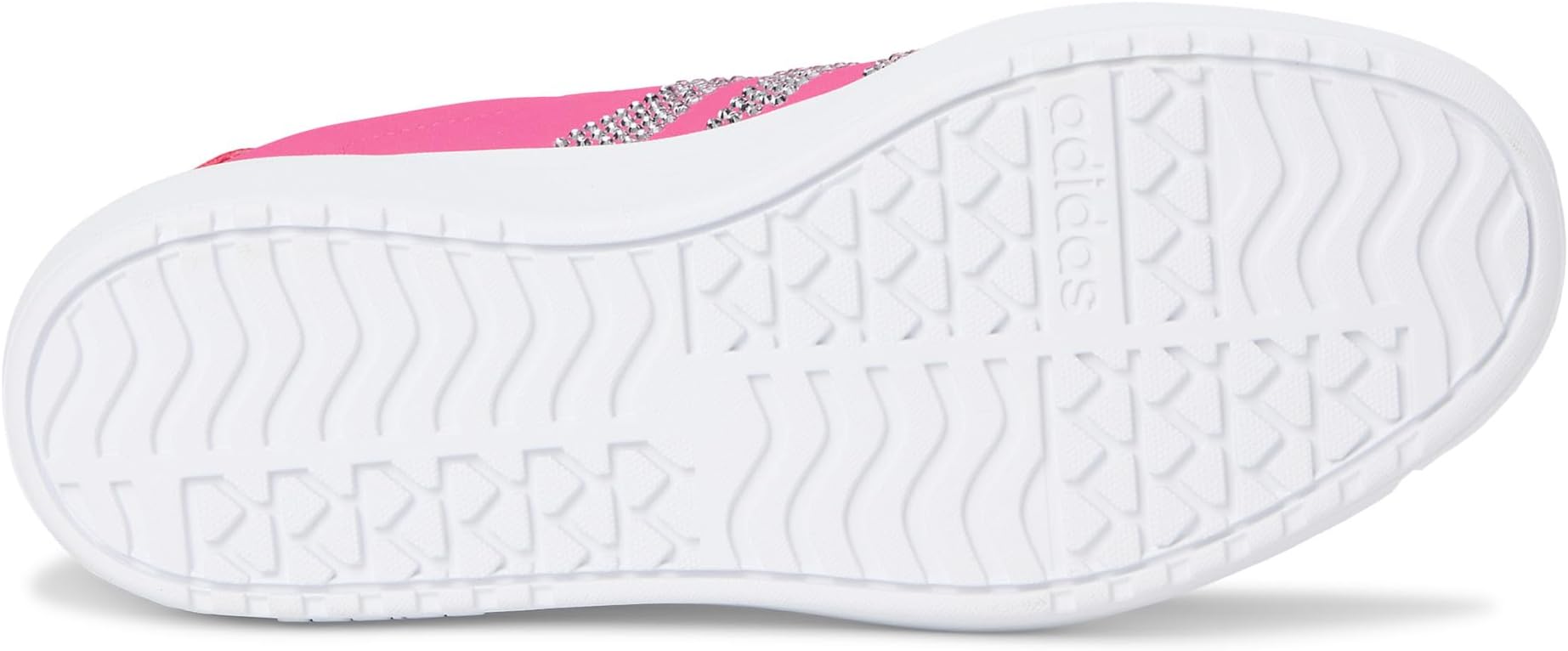 Кроссовки Adidas Kids VL Court Bold Sportswear Shoes, Pulse Magenta/White/Pulse Magenta — фото 3