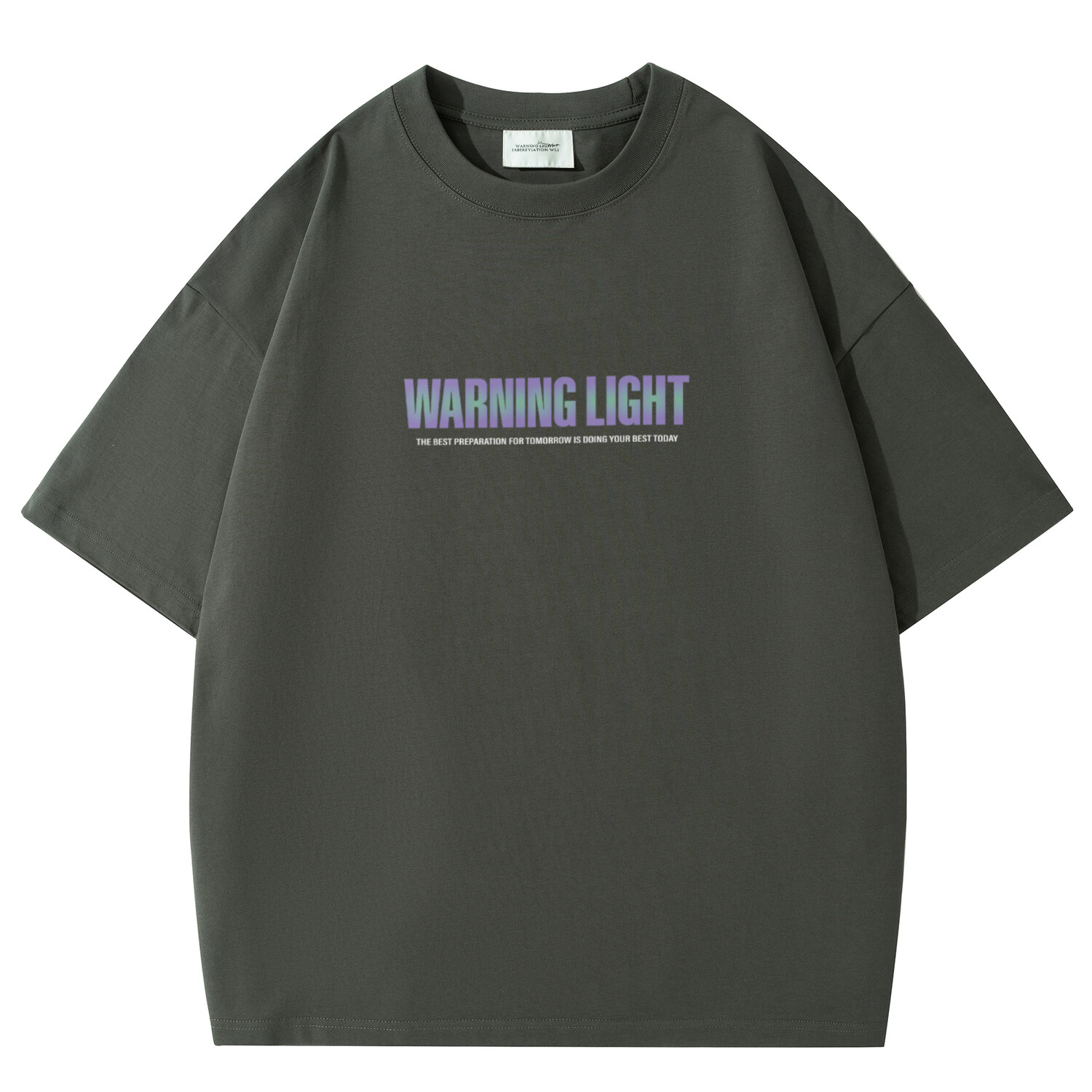 

Warning Light ПРЕДУПРЕЖДАЮЩИЙ СВЕТ Футболка унисекс, Черный