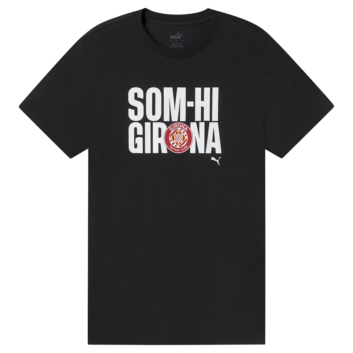 

Футболка SOM-HI Girona FC Puma унисекс, черный