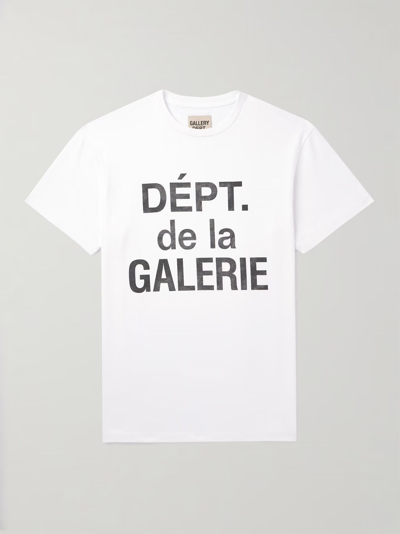 

Футболка из хлопкового джерси с логотипом GALLERY DEPT., белый