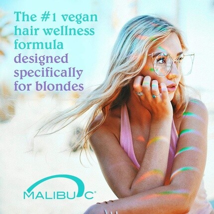 C Blondes Wellness Kit Шампунь и кондиционер плюс еженедельный осветлитель, Malibu — фото 3