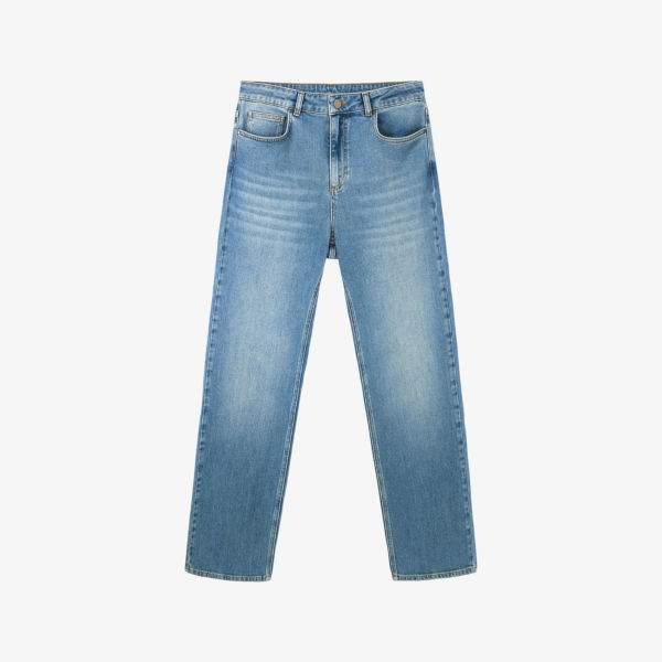 

Джинсы Ledbury bootcut из стрейч-хлопка The White Company, цвет mid wash