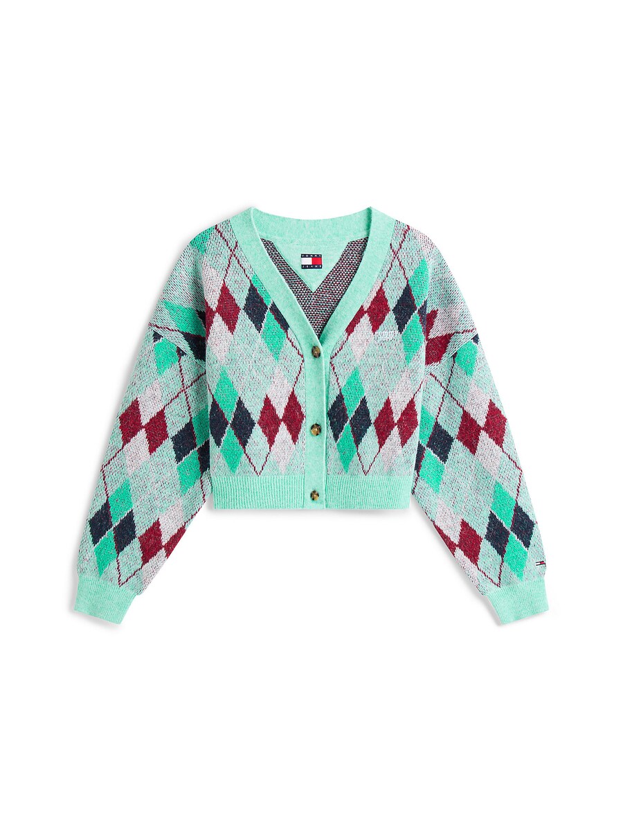 

Вязаный кардиган Tommy Jeans, мятный