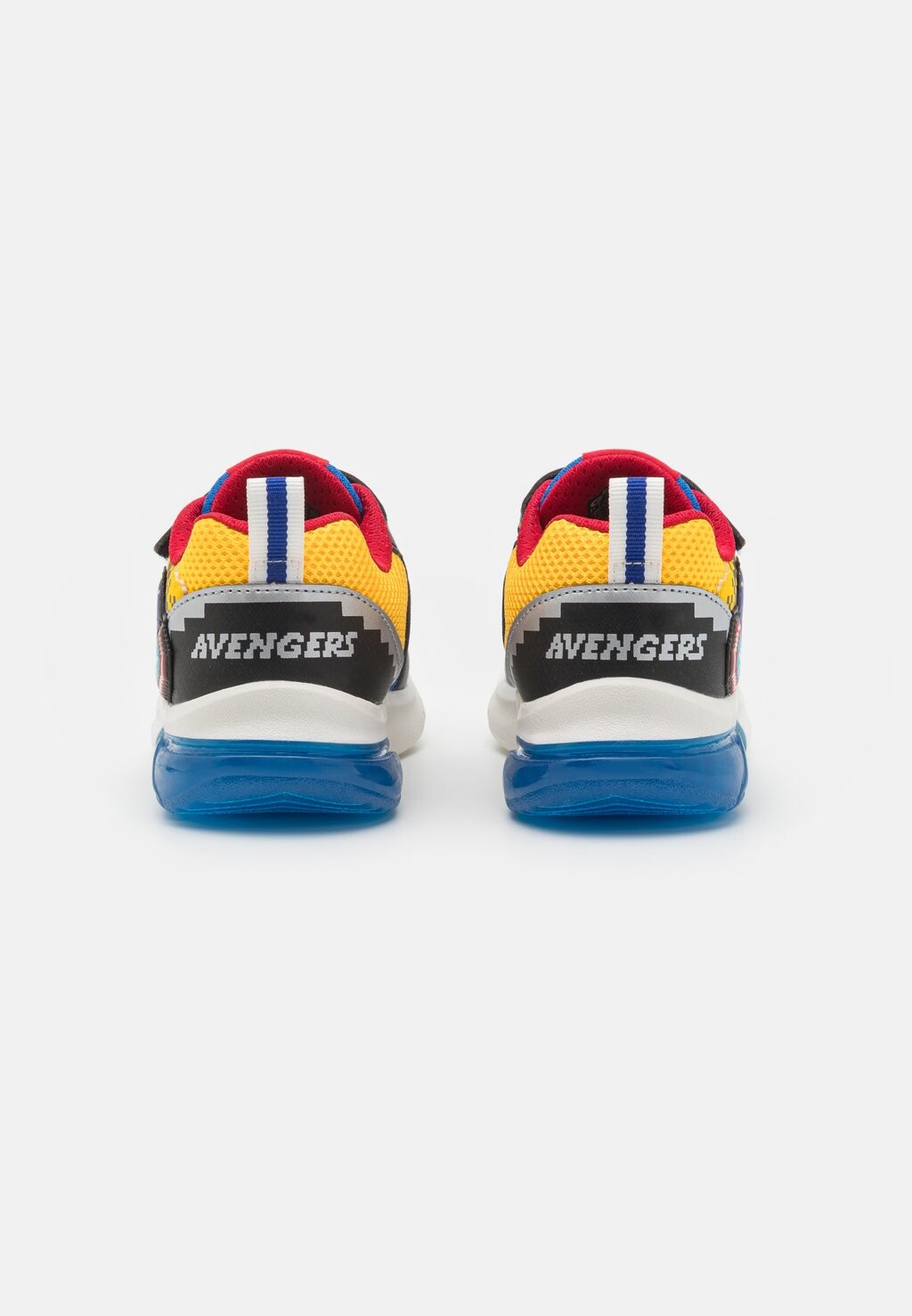 Кроссовки низкие MARVEL AVENGERS CIBERDRON BOY LIGHTS Geox, цвет black/royal — фото 3