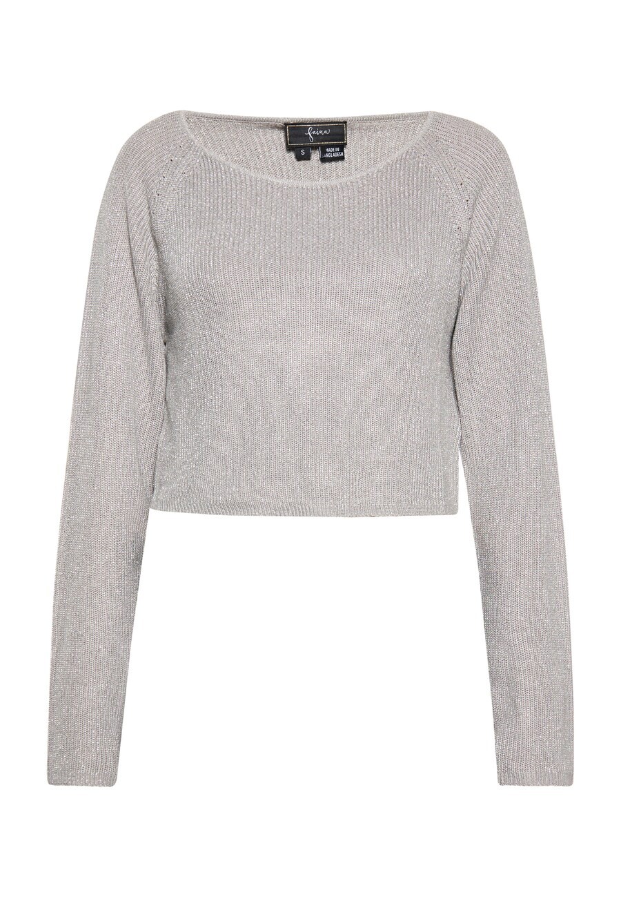 

Свитер faina Sweater, светло-серый