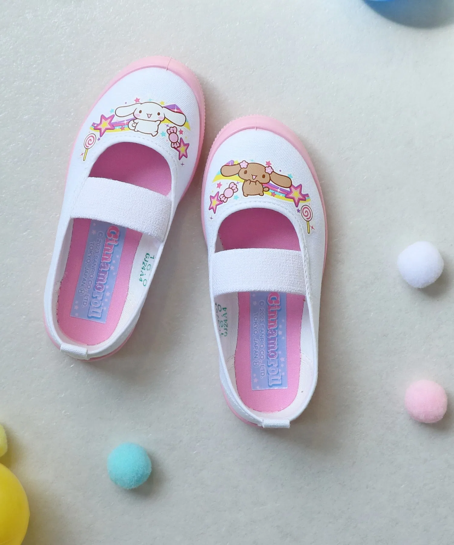 Детские тапочки Sanrio Cinnamoroll S03 розовые