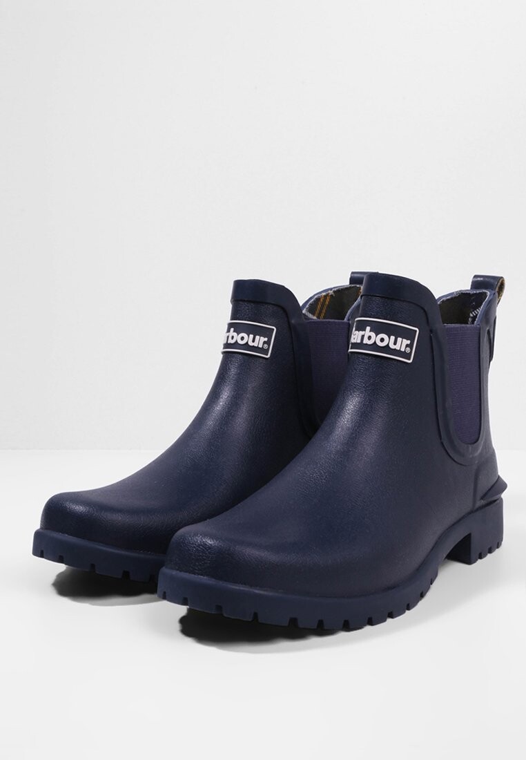 

Резиновые сапоги Wilton Barbour, темно-синие