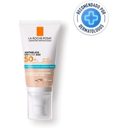 La Roche-Posay Anthelios UVmune 400 Увлажняющий крем SPF50+ Тональный 50 мл — фото 2