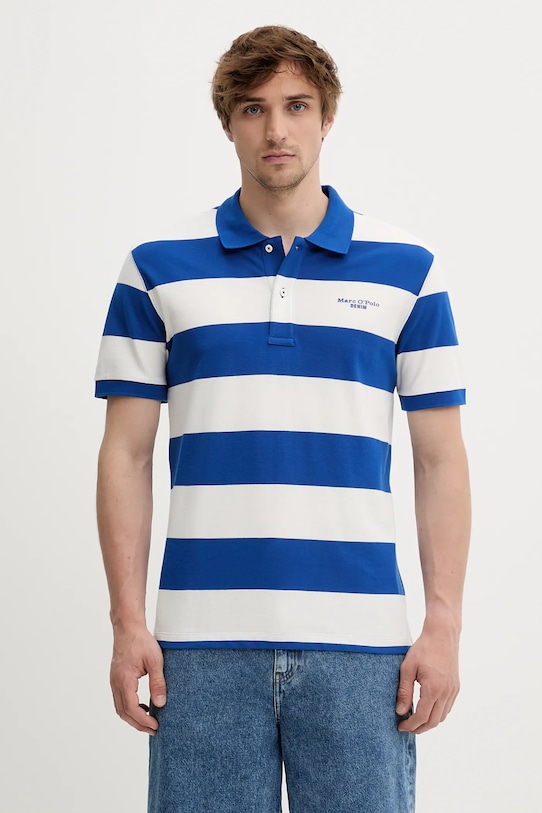 

Хлопковое поло Marc O'Polo, фиолетовый