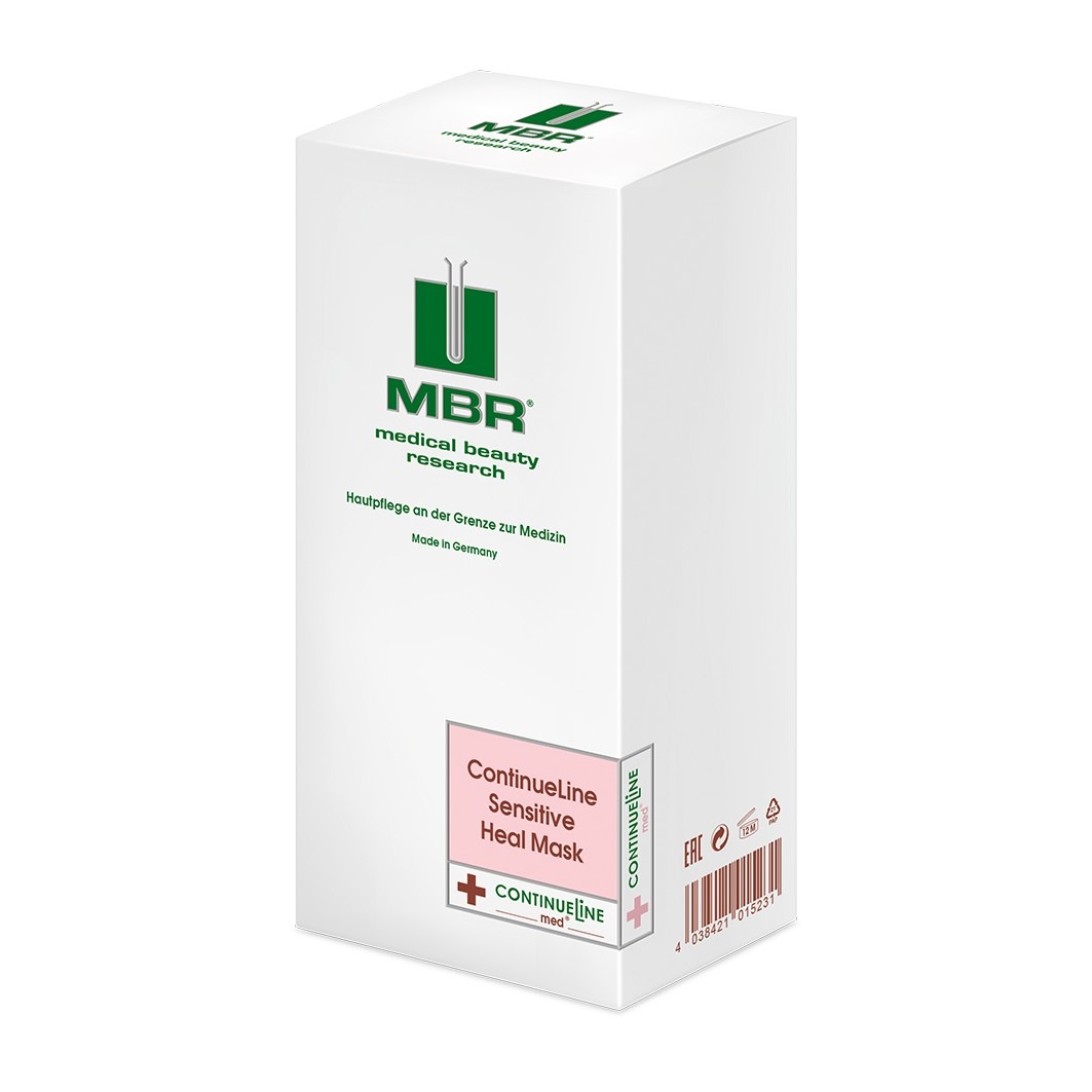 Маска для лица continueline med sensitive heal masktube Mbr Medical Beauty Research, объем 100 мл — фото 3