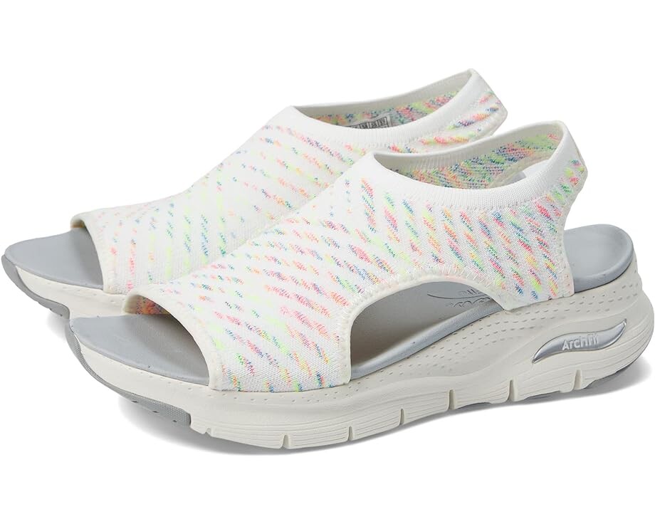 

Сандалии SKECHERS Arch Fit - Catchy Wave, цвет White Multi