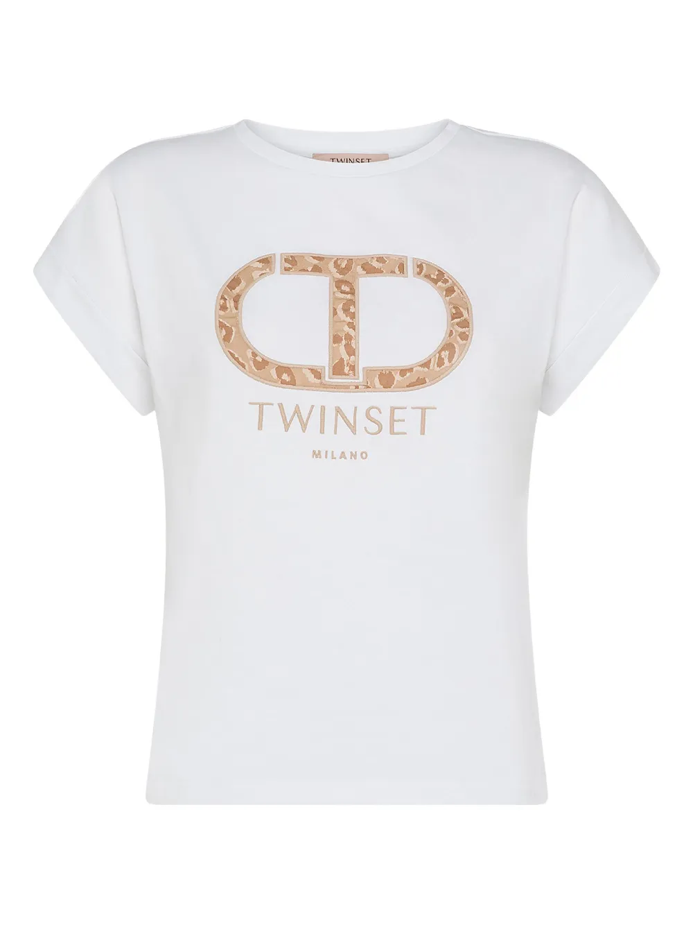 

Футболка с логотипом TWINSET, белый