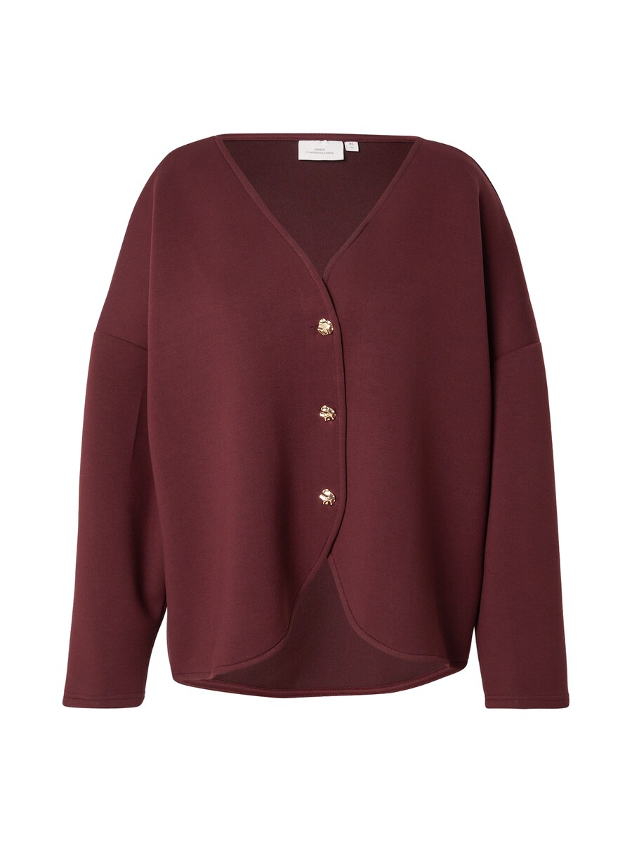 

Вязаный кардиган ONLY Carmakoma CARNAOMI, бургундия