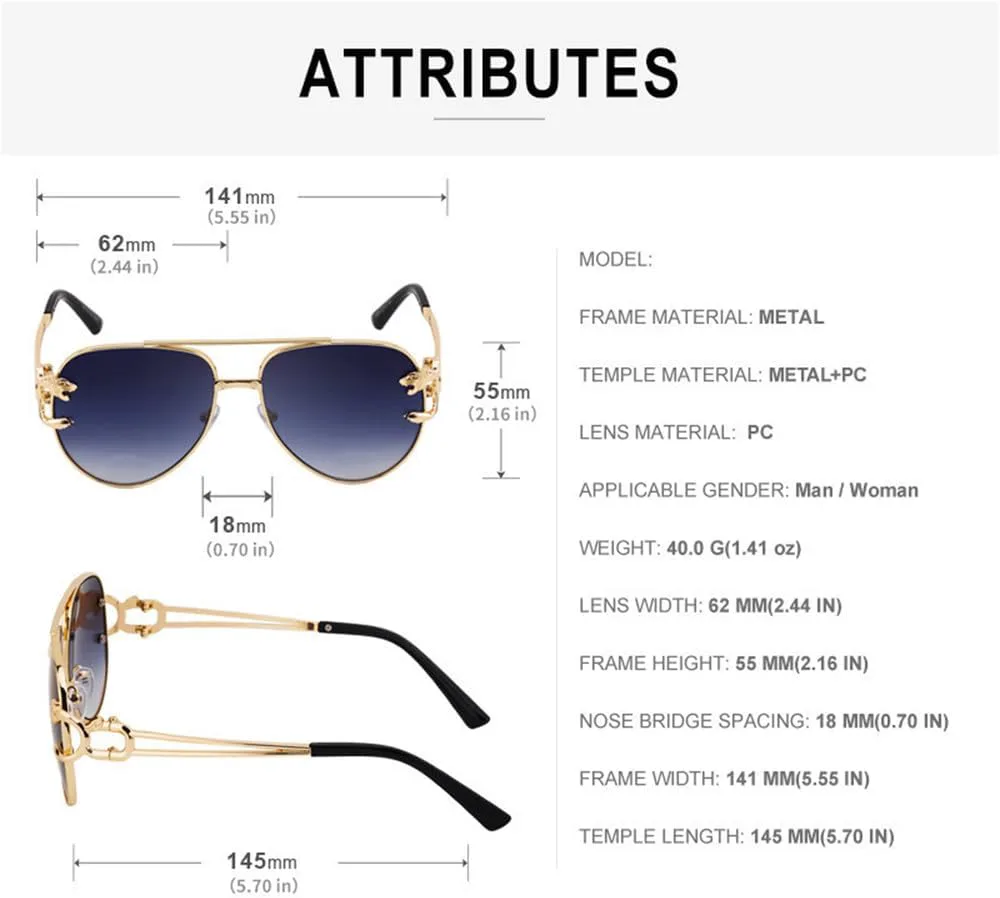 

Солнцезащитные очки в стиле панк для мужчин, металлическая оправа, винтажные солнцезащитные очки для женщин и мужчин, защита от УФ-излучения UV400 HCPIHF, 3