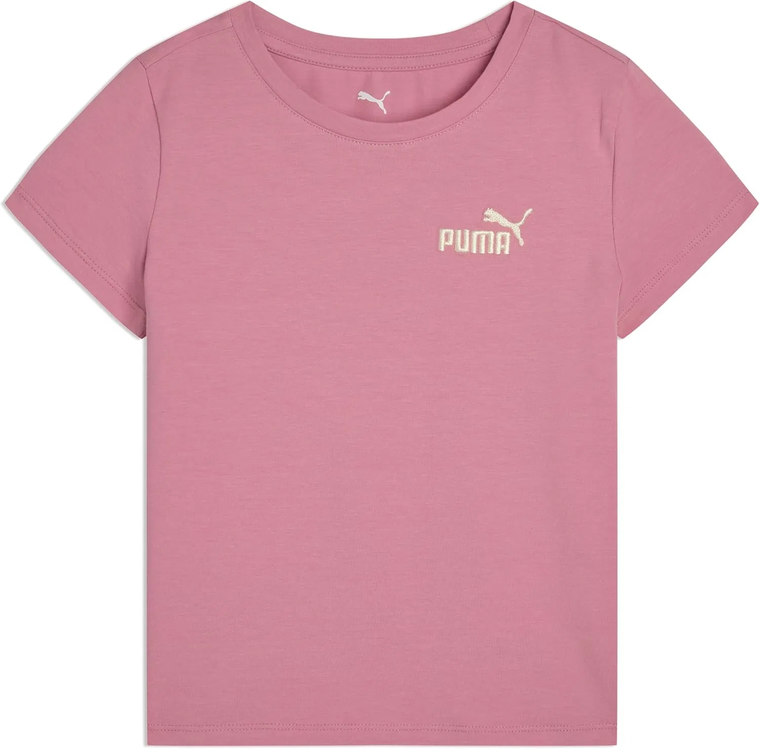 Футболка детская с логотипом PUMA, цвет Poised Pink