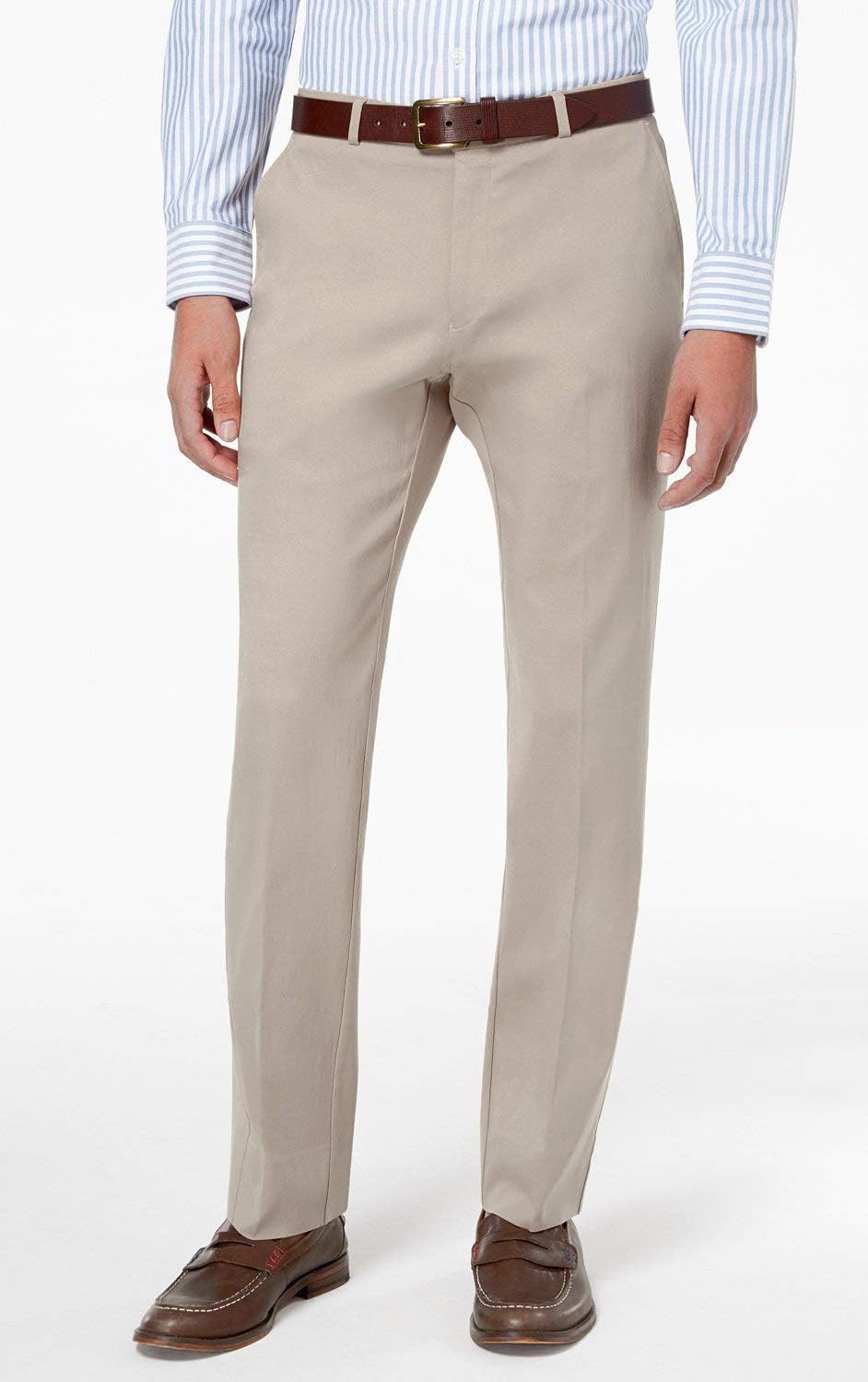 Мужские спортивные брюки Tommy Hilfiger Modern-Fit Comfort Stretch, Khaki — фото 2