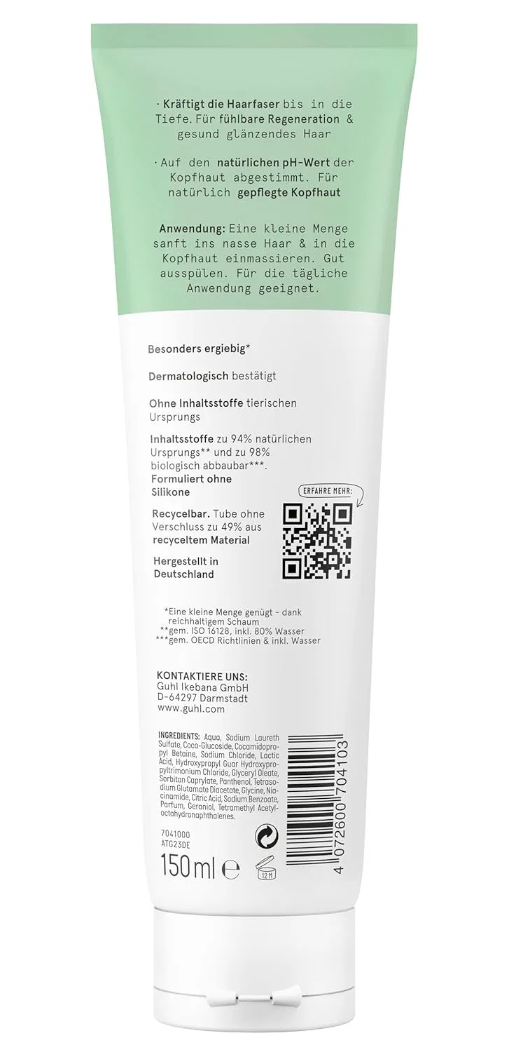 Шампунь для восстановления волос и кожи головы «Repair & Scalp» от Guhl — фото 2