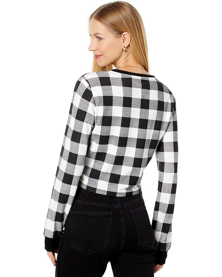 

Свитер Tommy Hilfiger Pullover Sweater, цвет Small Bounty Buffalo/Black/Ivory