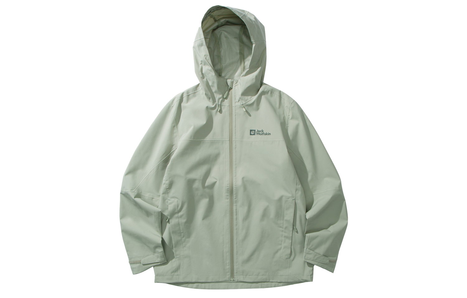 

JACK WOLFSKIN Мужская ветровка для походов на открытом воздухе водонепроницаемая ветрозащитная дышащая, Mint Leaf Green/4137