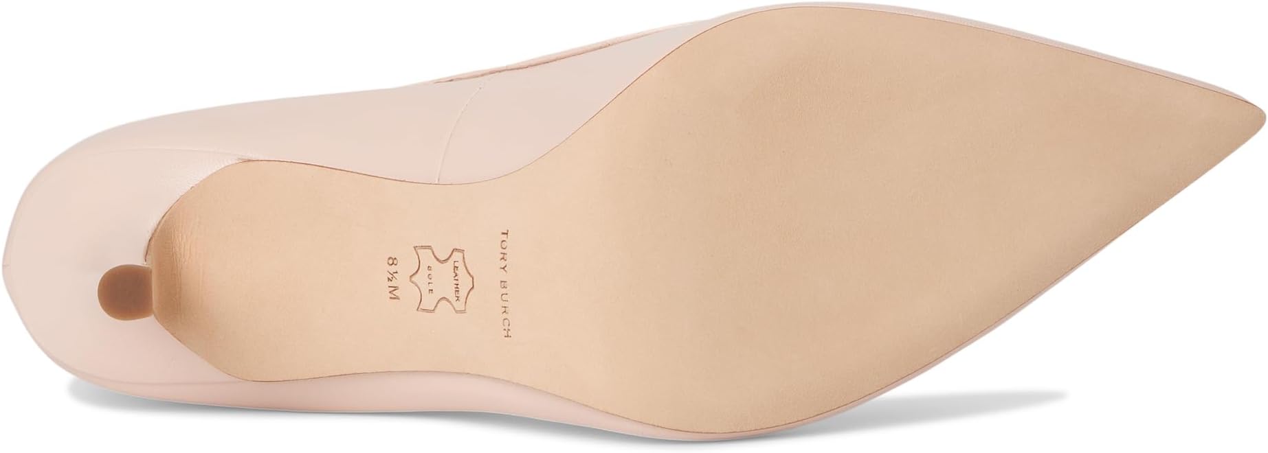 Туфли Tory Burch Double T Buckle Pumps 80mm, цвет Soft Pink/Soft Pink — фото 3