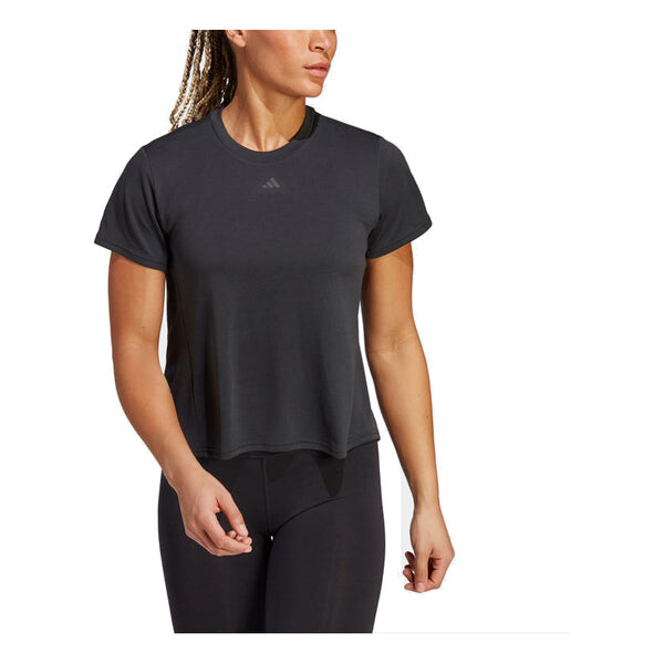 Футболка hiit heat.rdy sweat conceal training футболка Adidas, черный — фото 2
