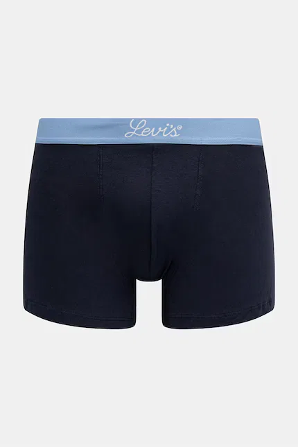 Боксеры из хлопка с эластаном 2 шт Levi's, синий — фото 3