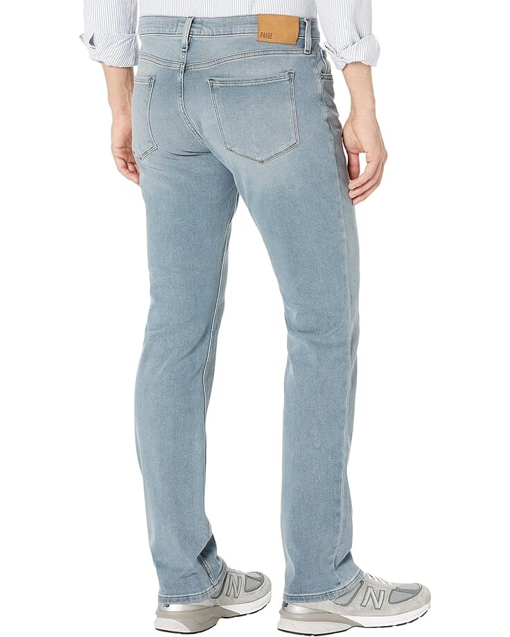

Джинсы Paige Normandie Transcend Vintage Straight Leg Jeans, цвет Keeneland