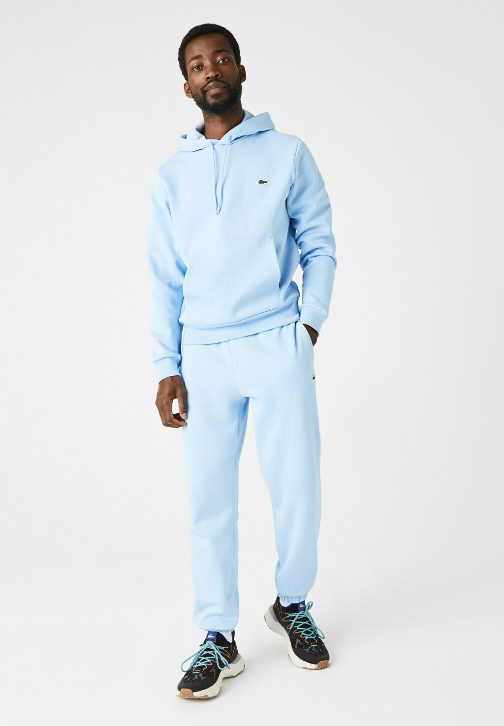 

Толстовка с капюшоном Lacoste, синий