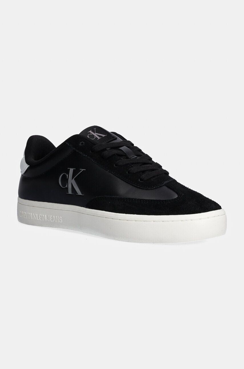 

Кожаные кроссовки Calvin Klein Jeans CLASSIC CUPSOLE LOW MG MIX, черный
