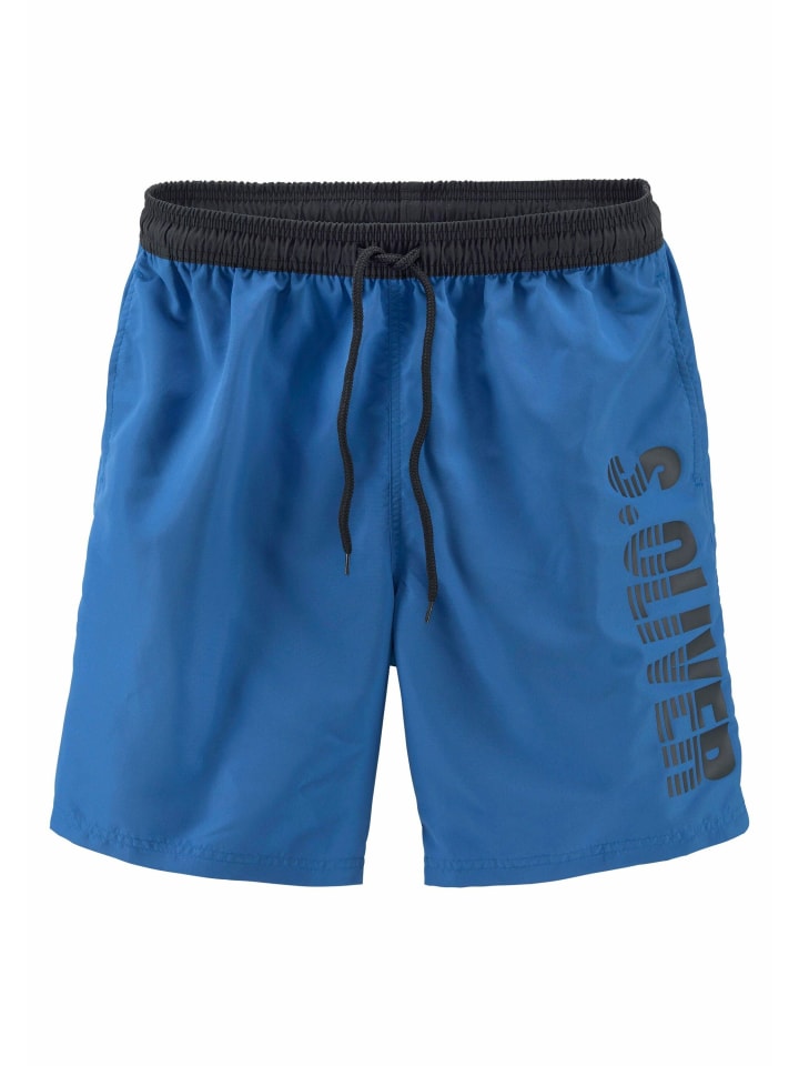 

s.Oliver Плавки синие (длинный размер