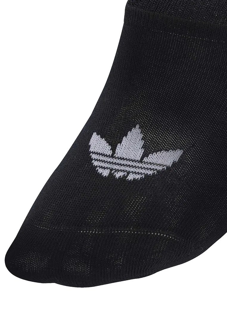 Низкие носки, 3 пары, женские Adidas, черный — фото 3
