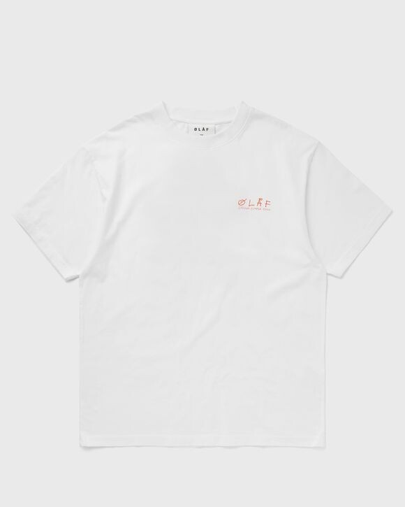 

Футболка Ølåf Notes Tee, цвет optical white