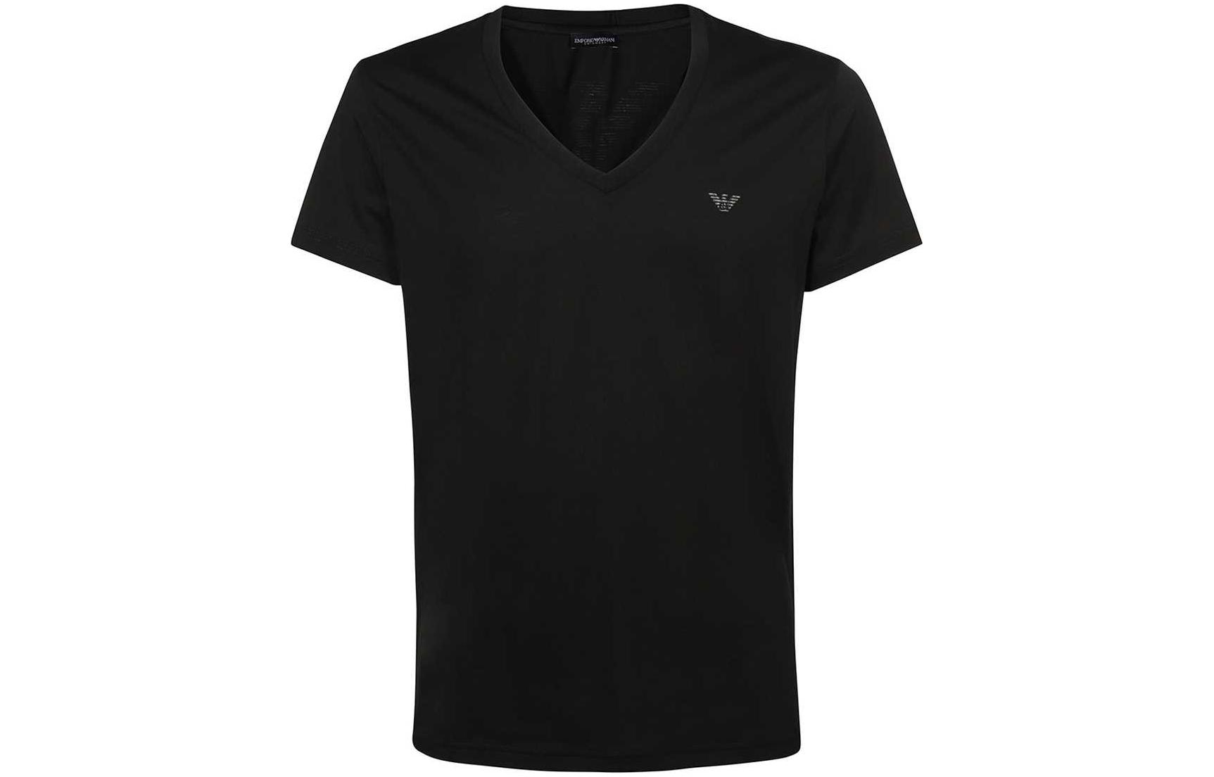 

Футболка мужская черная EMPORIO ARMANI