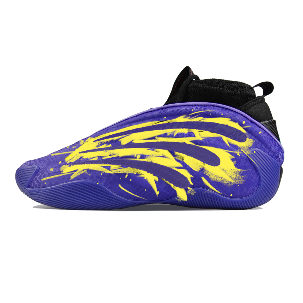 

Adidas Харден Вол 9 баскетбольные кроссовки унисекс мидтоп пурпурно-золотые - Город радости и музыки, цвет City of Joy and Music