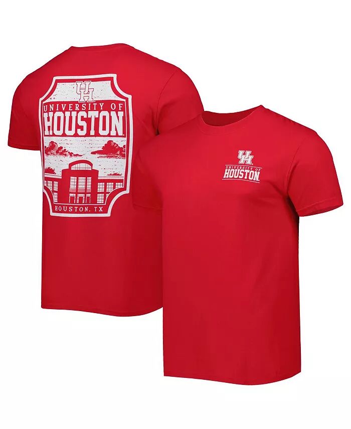 

Мужская красная футболка с логотипом Houston Cougars Campus Icon Image One